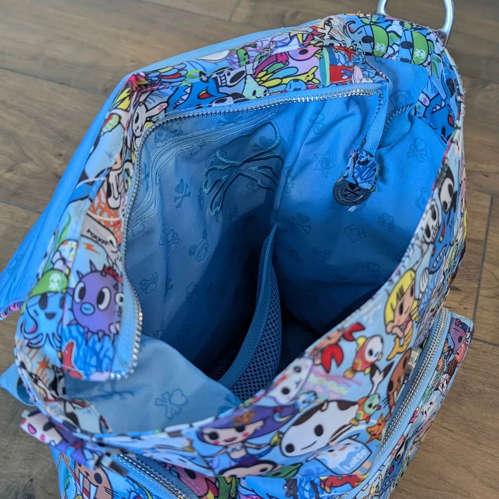 tokidoki x JuJuBe Sea Amo 2.0 Diaper Bag Backpack - Picture 5 of 5